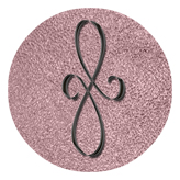 DAROUND 601 BK SH OR Black Scroll Shimmer Orchid Background